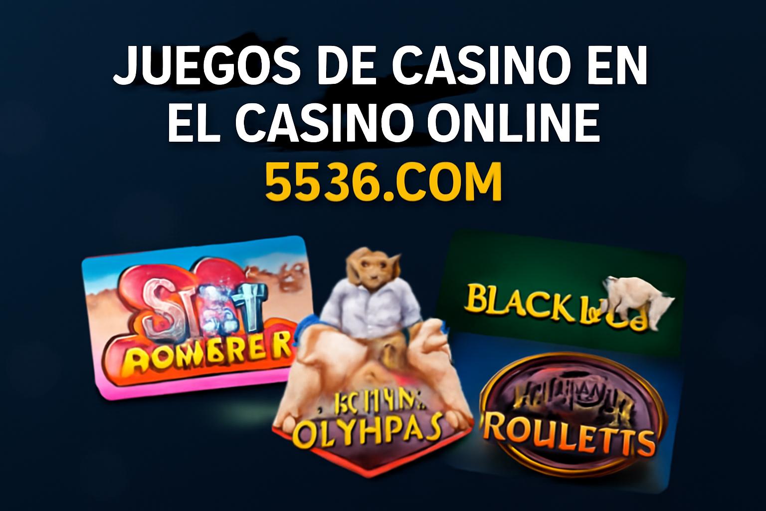 Jogos de cassino online 5536.COM  